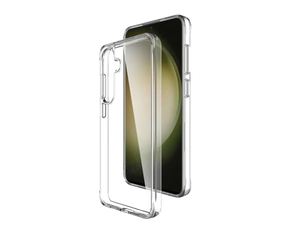 Insmat Crystal - Baksidedeksel for mobiltelefon - termoplast-polyuretan (TPU) - blank - for Samsung Galaxy S25