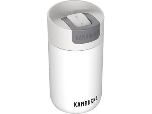 Kambukka Olympus Marshmallow hvit 300 ml (10 oz) biły