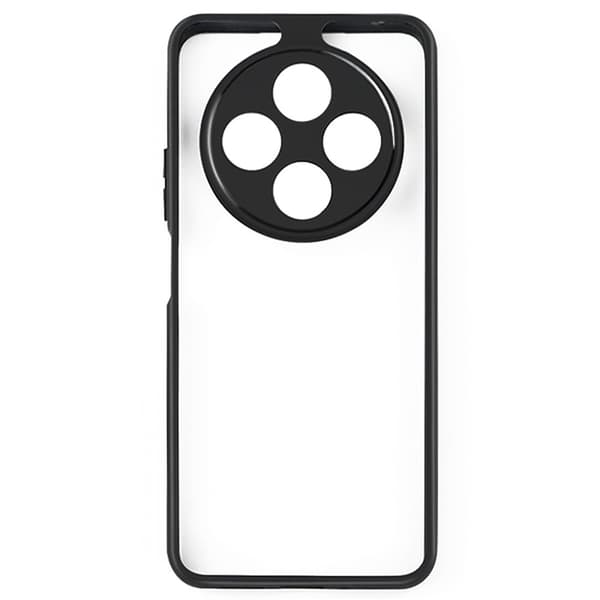 Stødsikkert PC+TPU Cover til Xiaomi Redmi 14C 4G - Gennemsigtigt Bagcover