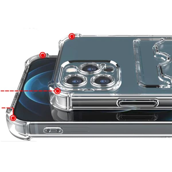 iPhone 16 Pro - Funktionell och Stiligt Case med Kortfack