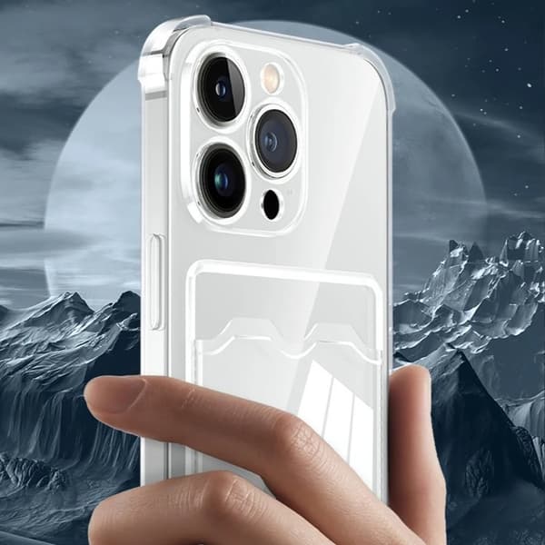 iPhone 16 Pro - Funktionell och Stiligt Case med Kortfack