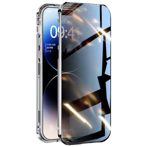 iPhone 16 Plus - Dubbelsidigt Skal Magnetiskt i Stilren Design
