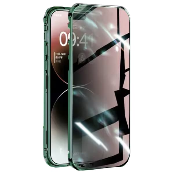 iPhone 16 Plus - Dubbelsidigt Skal Magnetiskt i Stilren Design