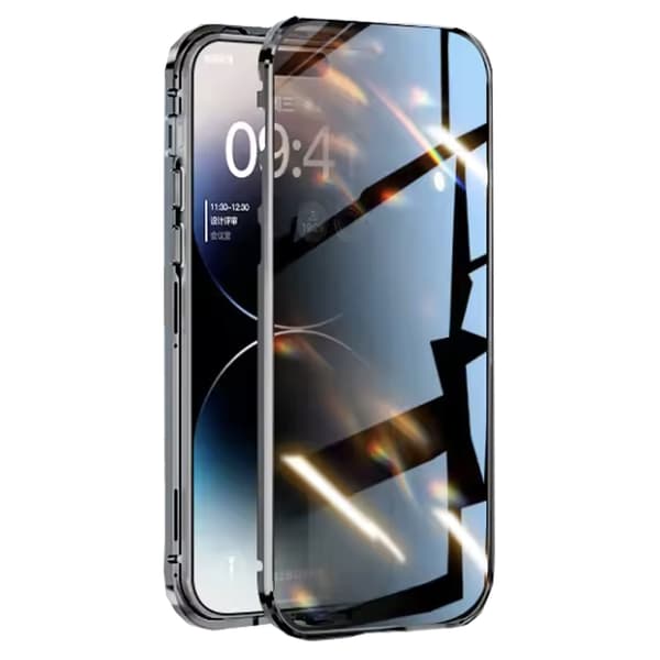 iPhone 16 Plus - Dubbelsidigt Skal Magnetiskt i Stilren Design