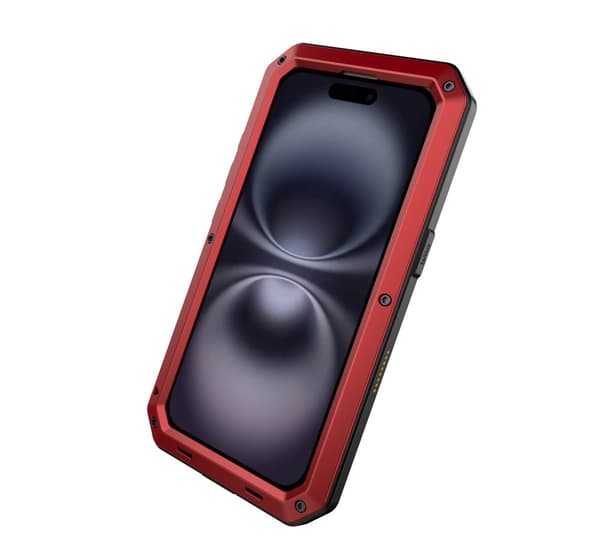 iPhone 16 Plus - Skyddande HEAVY DUTY Aluminium Skal
