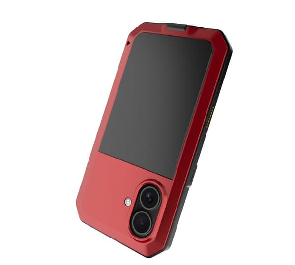 iPhone 16 Plus - Skyddande HEAVY DUTY Aluminium Skal