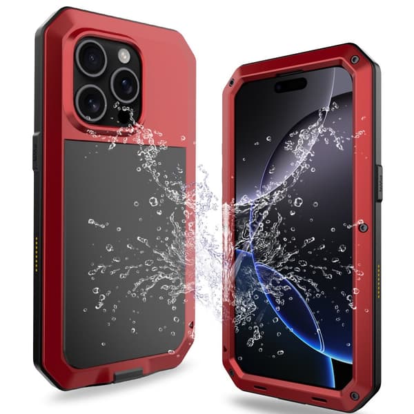 iPhone 16 Pro Max - Skyddande HEAVY DUTY Aluminium Skal