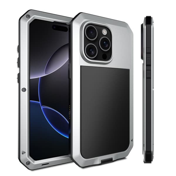 iPhone 16 Pro Max - Skyddande HEAVY DUTY Aluminium Skal