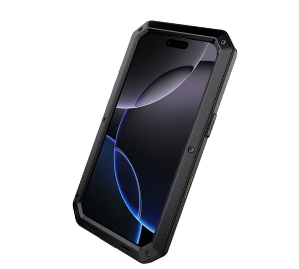 iPhone 16 Pro - Skyddande HEAVY DUTY Aluminium Skal