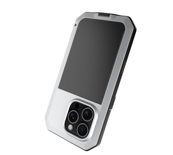iPhone 16 Pro - Skyddande HEAVY DUTY Aluminium Skal