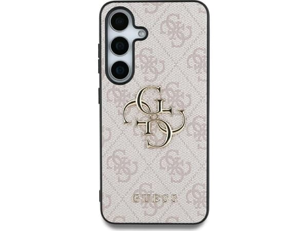 Guess Big 4G Logo Classic Logo Deksel til Samsung Galaxy S25 Ultra Pink