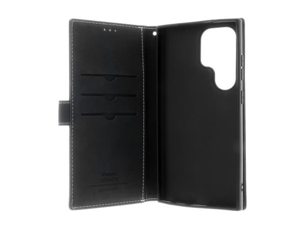 Insmat 650-3316, Flip case, Samsung, Galaxy S25 Ultra, 17.5 cm (6.9"), Black