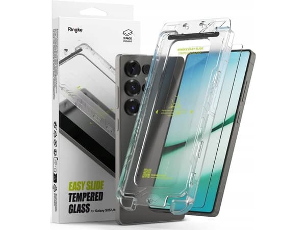 SZKŁO HARTOWANE RINGKE EASY SLIDE 2-PACK GALAXY S25 ULTRA CLEAR