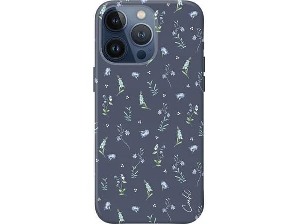 Uniq UNIQ-deksel Coehl Prairie iPhone 15 Pro 6,1" marineblå/lavendelblå