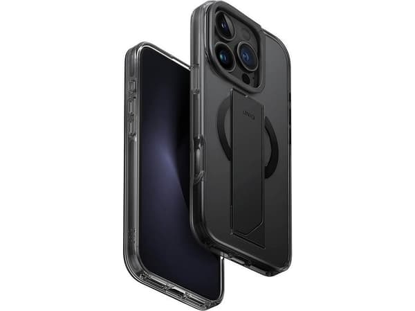 Uniq Heldro Max, Omslag, Apple, iPhone 16 Pro, 16 cm (6.3"), Svart