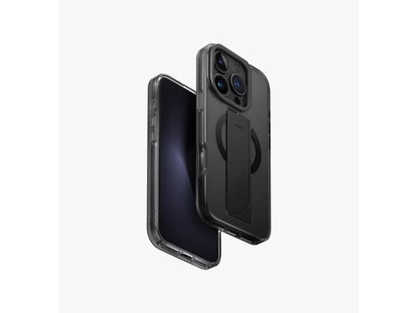 Uniq Heldro Max, Omslag, Apple, iPhone 16 Pro, 16 cm (6.3"), Svart