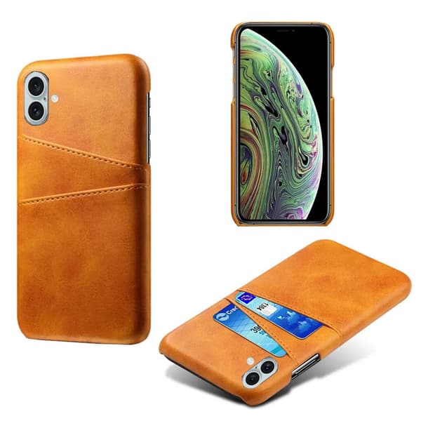 iPhone 16 Plus - LEMANS Skal med Kortfack - Stilrent och Smidigt