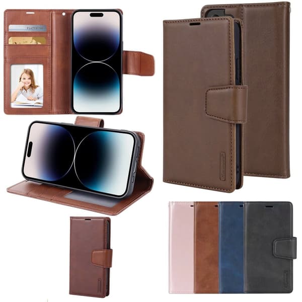 iPhone 16 - Elegant Hanman Miro 2-in-1 Plånboksfodral