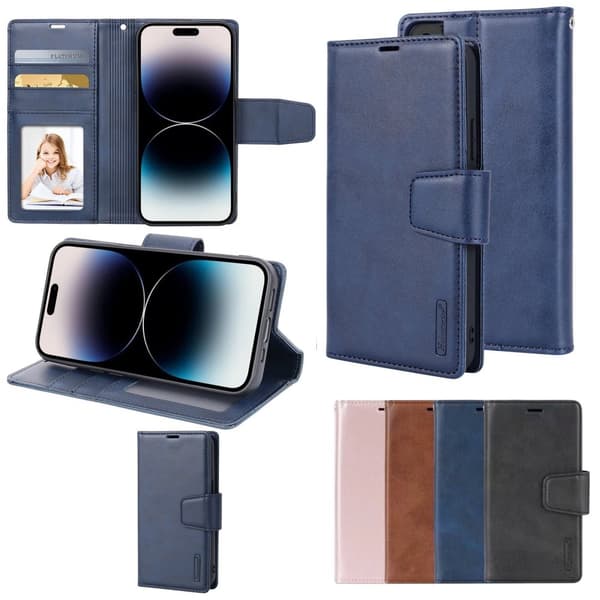 iPhone 16 Plus - Allt i Ett Elegant 2-i-1 Plånboksfodral