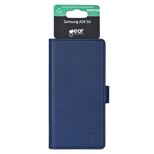 Gear Mobiili Lompakko Samsung A56 5G Classic 3 Korttia Kierrätetty Sininen