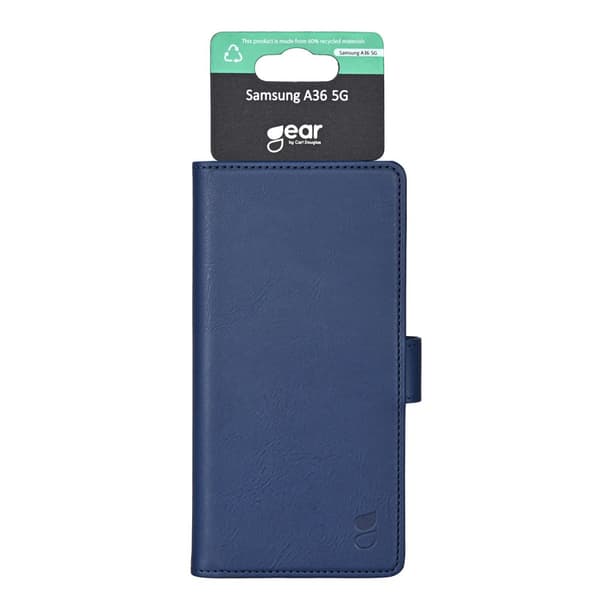 Gear Wallet Samsung A36 5G Klassisk 3 Kort Blå