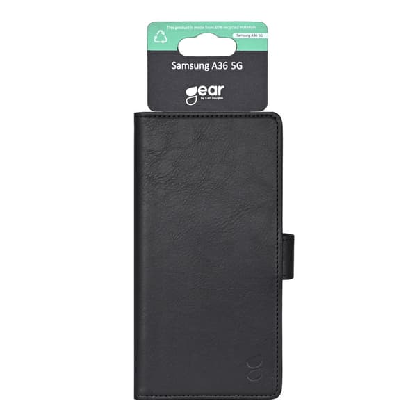 Gear Mobiili Lompakko Samsung A36 5G Classic 3 Korttia Kierrätetty Musta