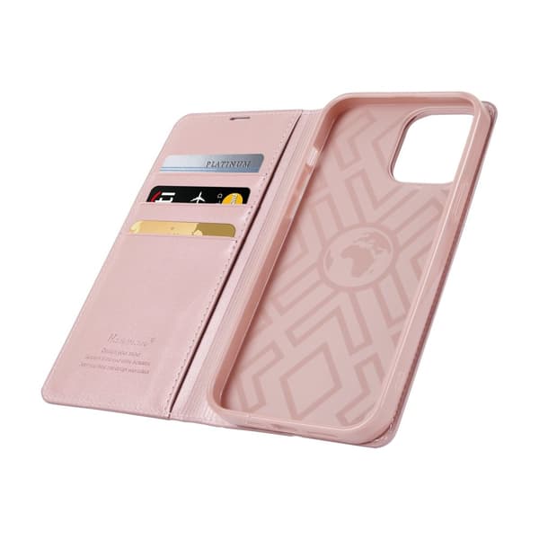 iPhone 16 Pro Max - Stilrent Praktiskt "MILL" Plånboksfodral