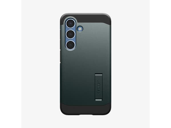 Spigen Tough Armor AI (MagFit), Etui, Samsung, Galaxy S25 Plus, 17 cm (6.7"), Mørkegrønn