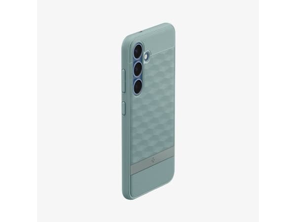 Spigen Galaxy S25 Case Parallax (MagFit) Sage Green, Cover, Samsung, Galaxy S25, 15.8 cm (6.2"), Green