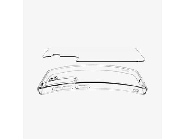 Spigen Ultra Hybrid, Omslag, Samsung, Galaxy S25 Plus, 17 cm (6.7"), Transparent