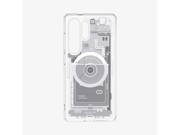Spigen Ultra Hybrid Mag MagSafe Case for Samsung Galaxy S25 Ultra White