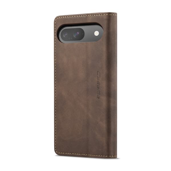 CaseMe Slim Plånboksfodral Google Pixel 9 Pro Brun