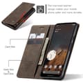 Miniatyrbild 5 av 9: CaseMe Slim Plånboksfodral Google Pixel 9 Pro Brun