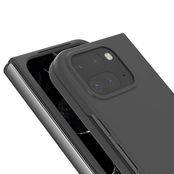 Hårdskal Gummerat Google Pixel 9 Pro Fold Svart