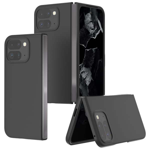 Hårdskal Gummerat Google Pixel 9 Pro Fold Svart