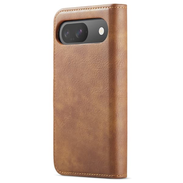 DG.MING 2-in-1 Magnet Wallet Google Pixel 9 Cognac
