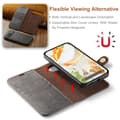 Miniatyrbild 6 av 10: DG.MING 2-in-1 Magnet Wallet Google Pixel 9 Pro Brown
