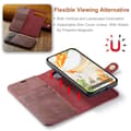 Miniatyrbild 6 av 10: DG.MING 2-in-1 Magnet Wallet Google Pixel 9 Pro Red