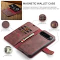 Miniatyrbild 7 av 10: DG.MING 2-in-1 Magnet Wallet Google Pixel 9 Pro XL Red