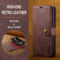 Miniatyrbild 9 av 10: DG.MING 2-in-1 Magnet Wallet Google Pixel 9 Pro XL Red