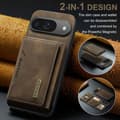 Miniatyrbild 6 av 10: DG.MING Magnetic Card Slot Case Google Pixel 9 Brown