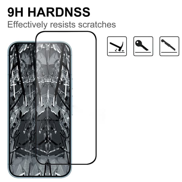 Heltäckande Härdat Glas Skärmskydd Google Pixel 9