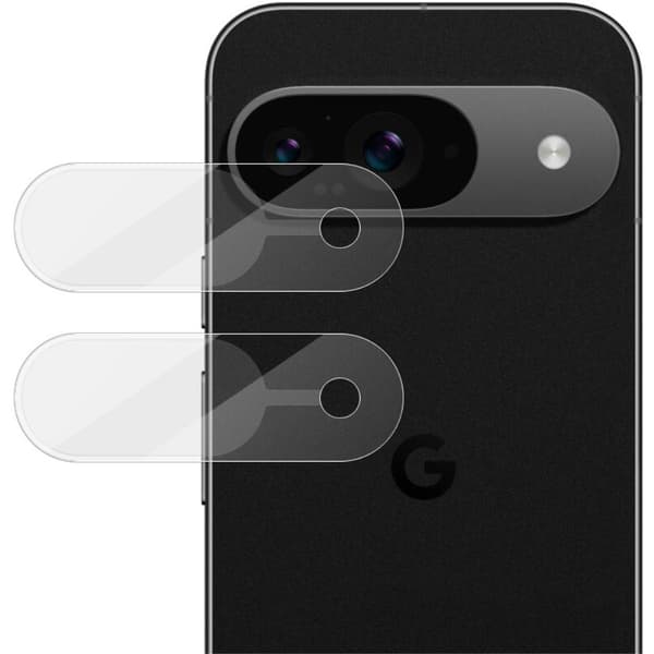 Imak 2 Pack Härdat Glas Kameraskydd Google Pixel 9 Transparent