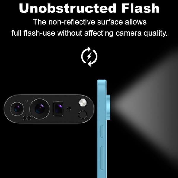 Imak Härdat Glas Linsskydd Google Pixel 9 Pro Svart