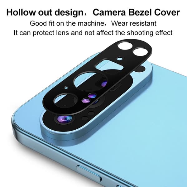 Imak Härdat Glas Linsskydd Google Pixel 9 Pro Svart