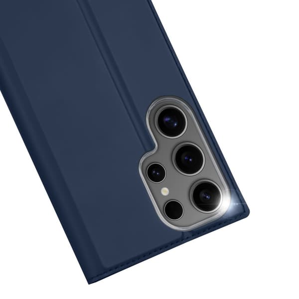 Dux Ducis Skin Pro Läderfodral Samsung Galaxy S25 Ultra Blå