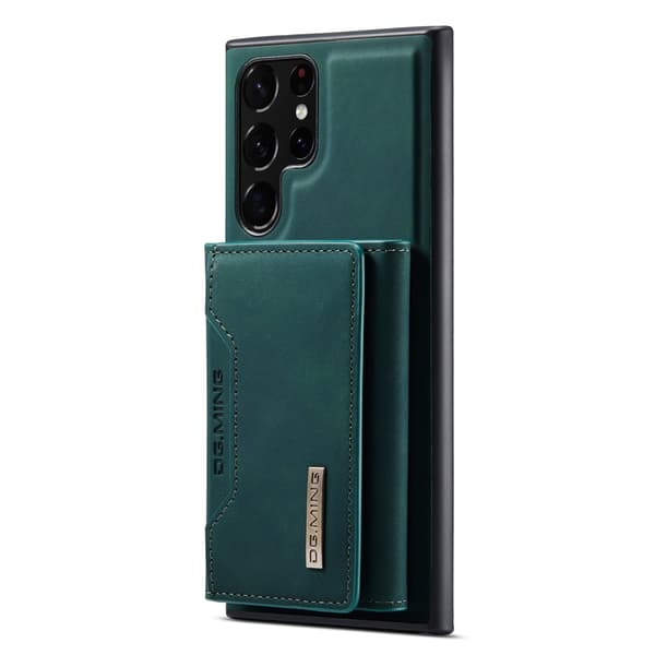 DG.MING 2 in 1 Magnetic Card Slot Case Samsung Galaxy S25 Ultra Green
