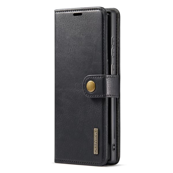 DG.MING 2-in-1 Magnet Wallet Samsung Galaxy S25 Ultra Black