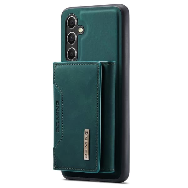DG.MING 2 in 1 Magnetic Card Slot Case Samsung Galaxy S25 Plus Green
