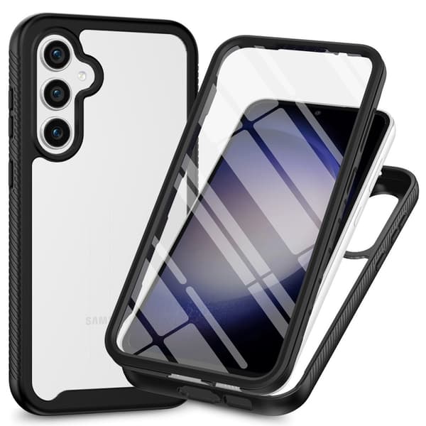 360 Full Cover Edge Case Samsung Galaxy S25 Plus Black